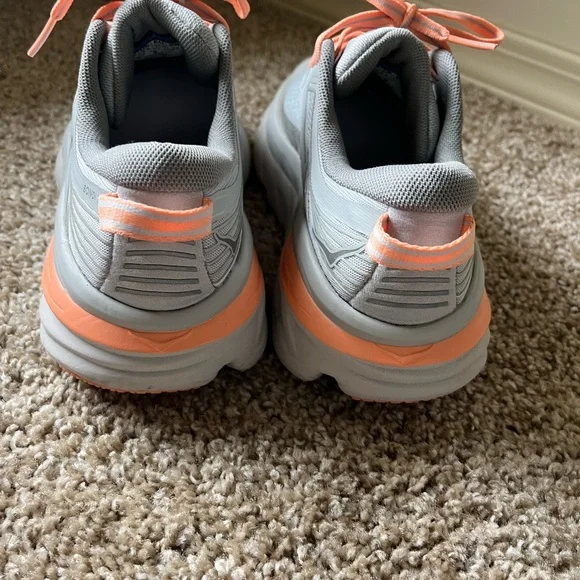 Hoka Bondi 7 in Harbor Mist / Sharkskin - Picture 3 of 5